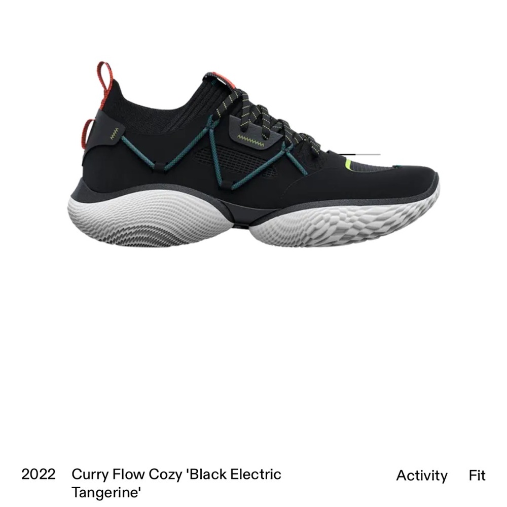 Unisex Curry Flow Cozy Sportstyle Shoes NIB